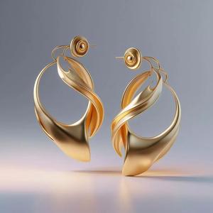 Luxe Flow  Flowing Luxury Earrings