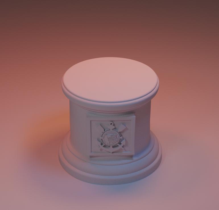 Base Estatueta Mascote Corinthians - STL para Impressão 3D