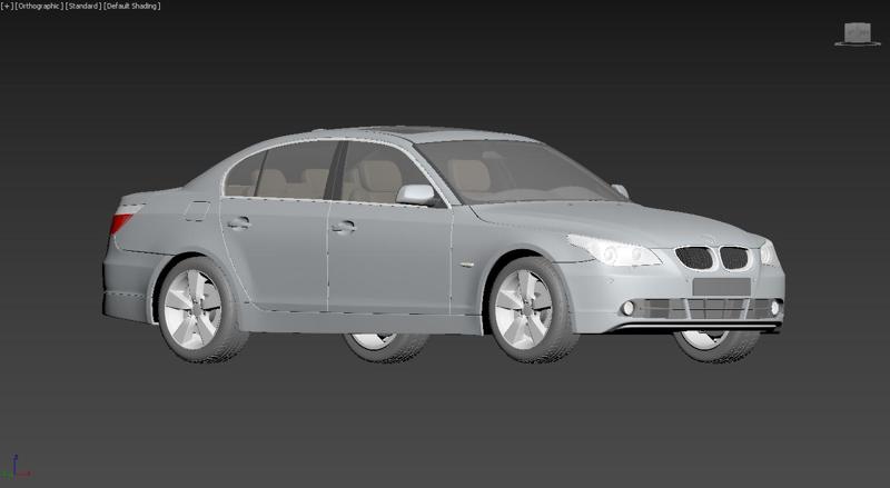 BMW 5-Series E60 Sedan 2010