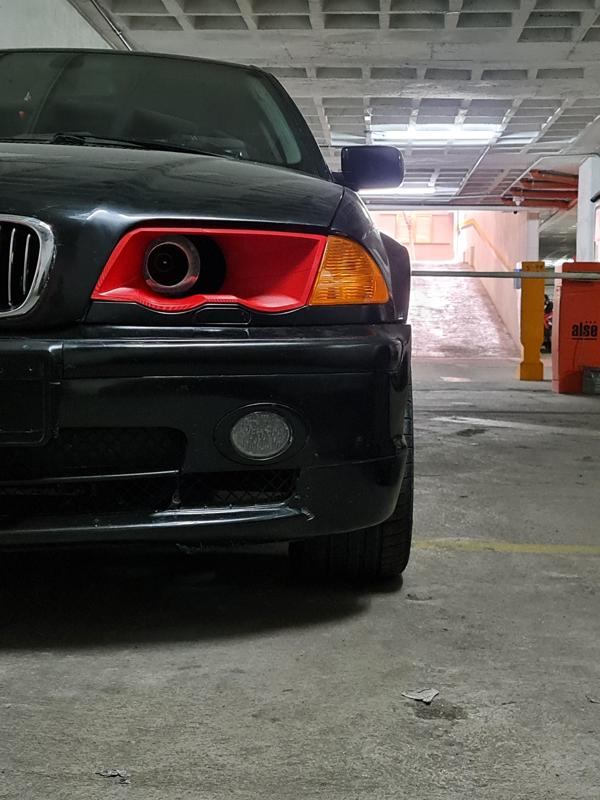 BMW E46 Headlight Intake