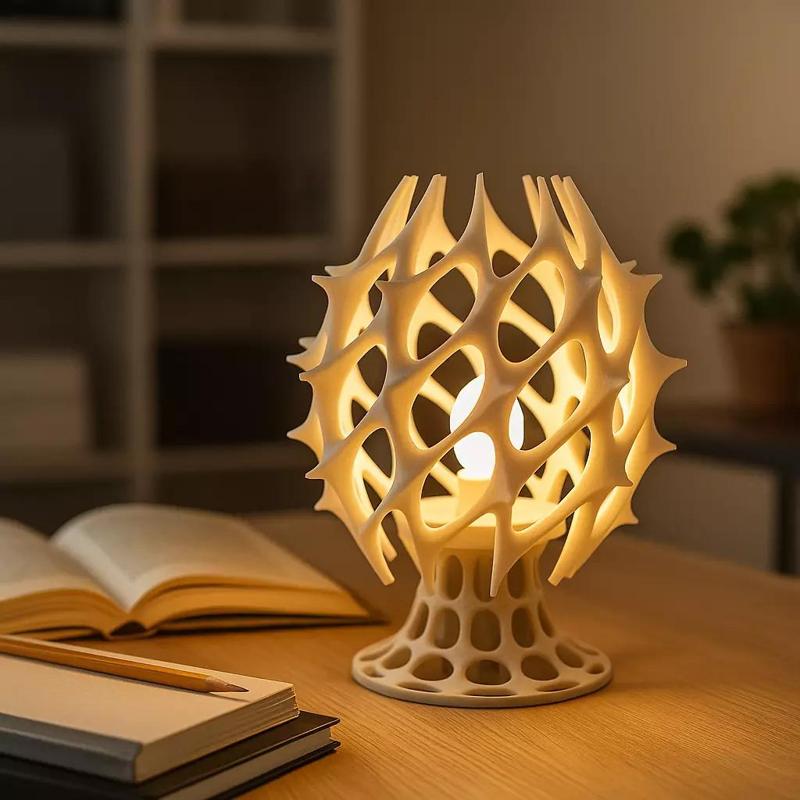 Futuristic Lamp cover - Pufferfish concept