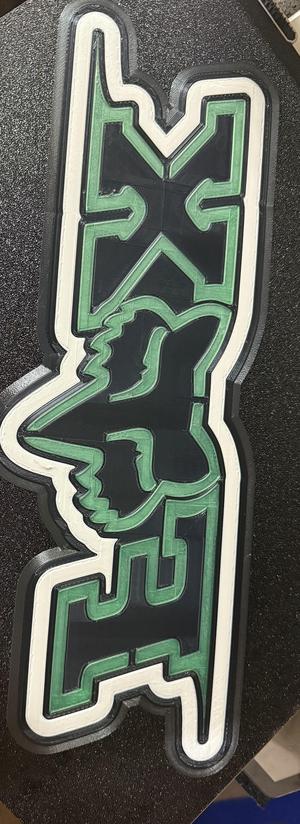 foxracing inspired LED sign