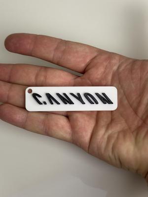 Canyon Keychain - Bicycle acessorie - Mtb - XC - Road bike