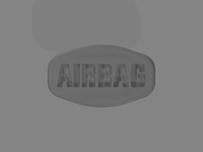 AIRBAG cover of BMW 7 E65, E66