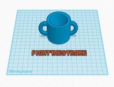 Bi-Manual cup for kids with hemiplegia - by FightTheStroke