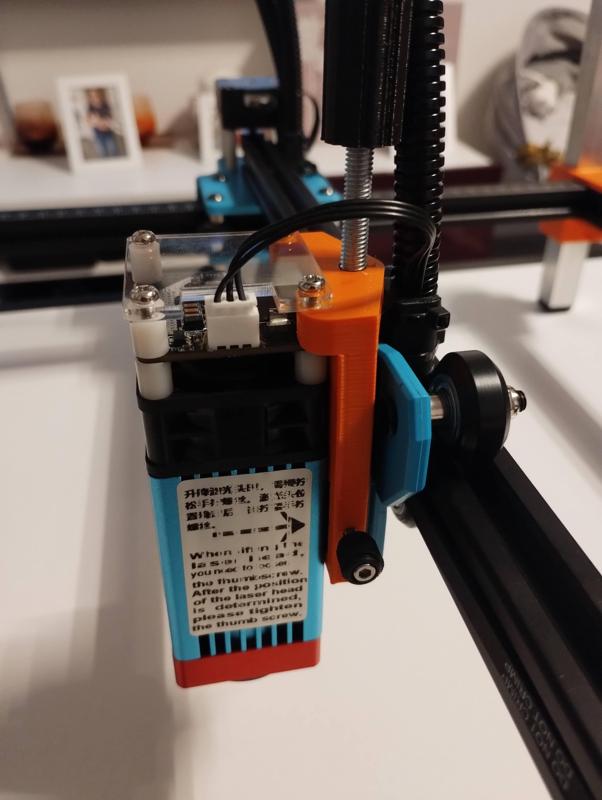 Adjustable Z-axis for TWOTREES TTS55 PRO - laser mount
