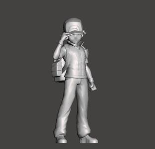 AshTech 3D Printed Figurine