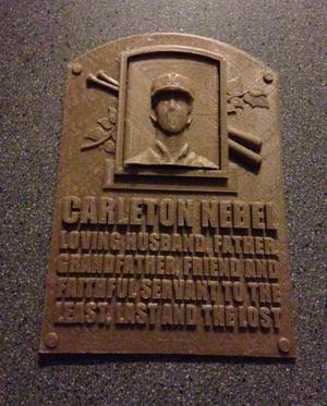Hall of Fame Plaque