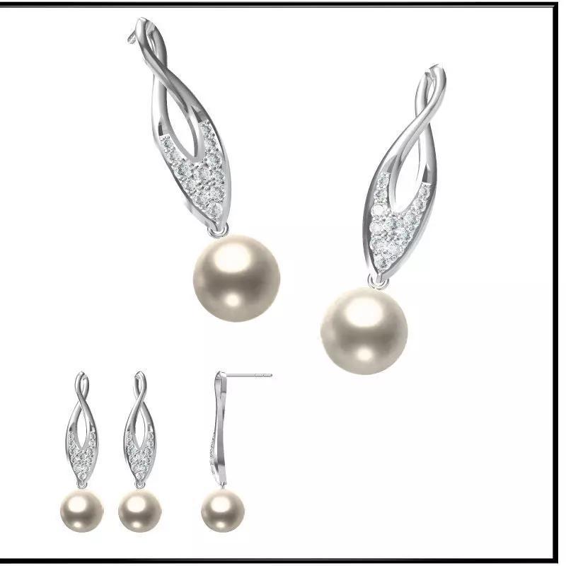 JCD Format Wonderful pearl set jewelry institute