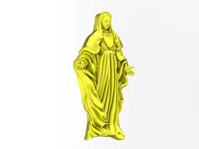 Virgin Mary Pendant Luxury Religious Jewelry 7621A