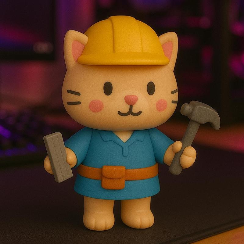 Bobbie Goods STL - Bobbie Goods STL - Construction Cat