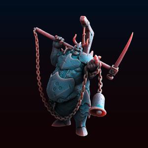 The demon with the gallows