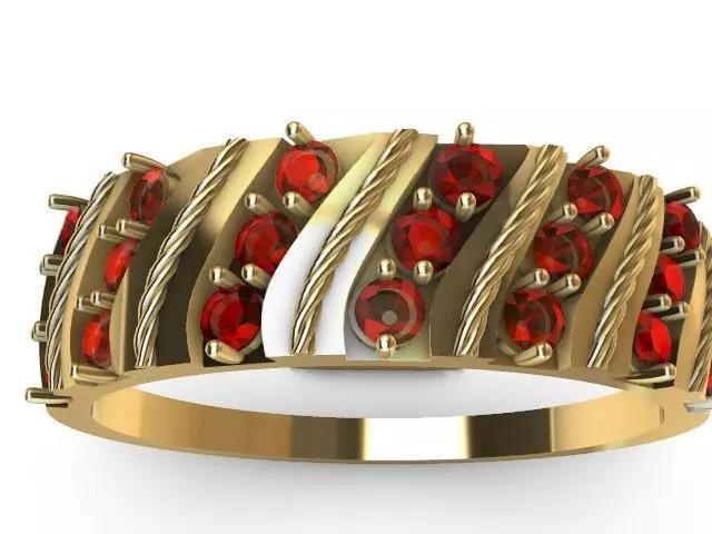 4 types slash ring stl verified