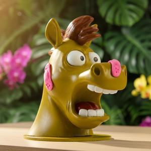 Shocked Horse Toothpick Holder