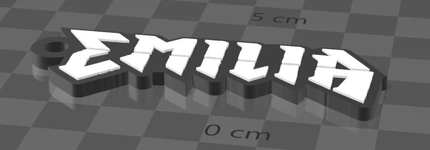 Key ring Emilia Mernes