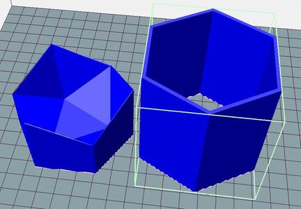 Mold Icosahedron 7sm