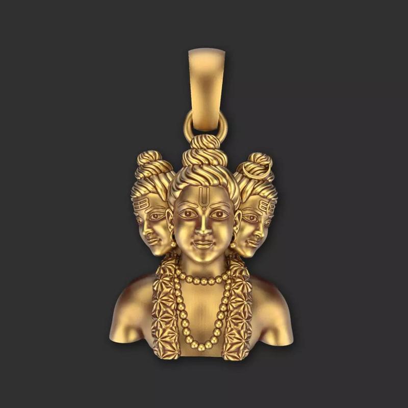 Dattaguru Face Pendent