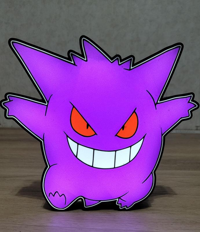 Gengar #93 light box ( Ams Ready)