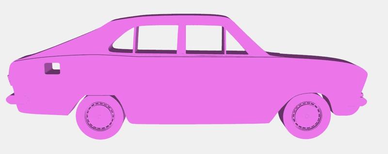 OPEL KADETT B KEY CHAIN