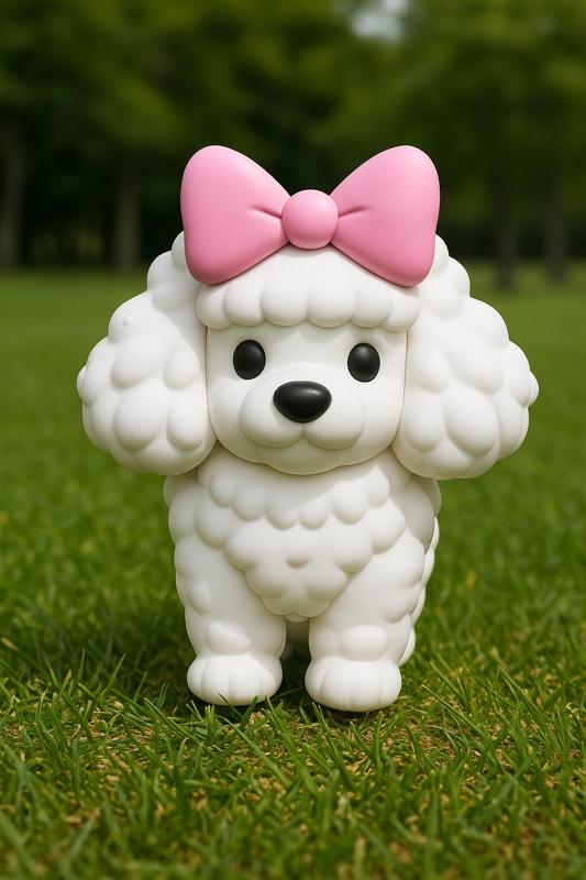 Cute Poodle, BATH BOMB MOLD , Hybrid Mold