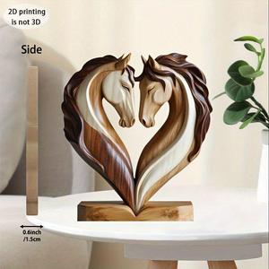 Horse - animals Love - Love decor