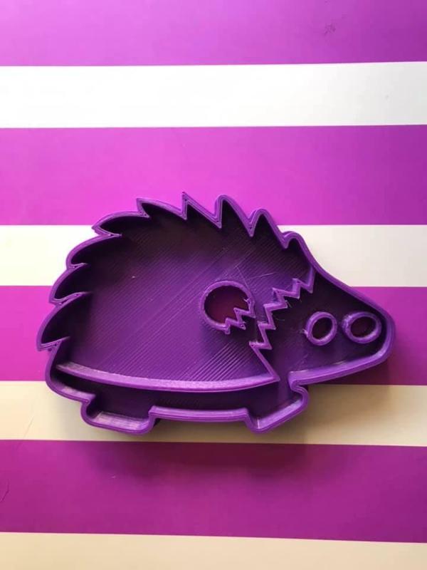 hedgehog cookie cutter