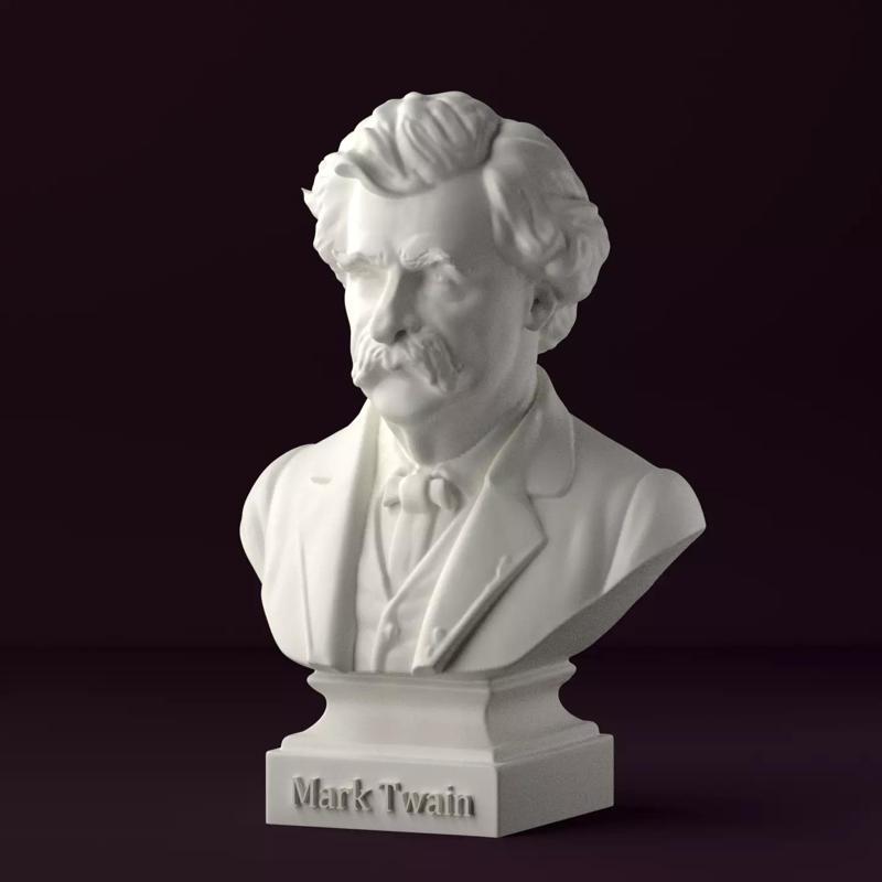 Mark Twain Bust