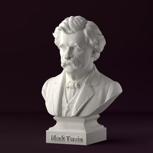 Mark Twain Bust