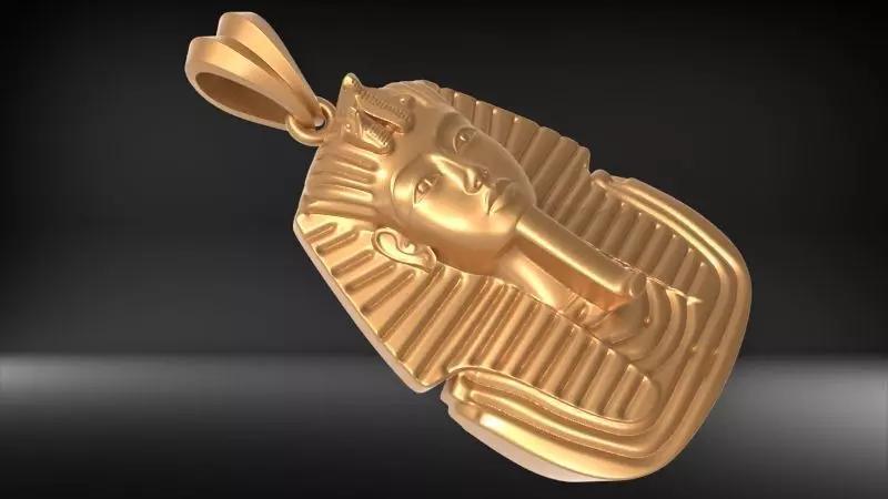 Egypt King Tutankhamun Pendant Necklace Charm Jewelry