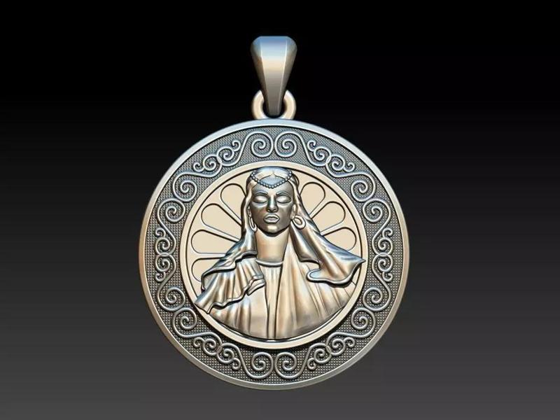 Saint Sarah Kali Pendant