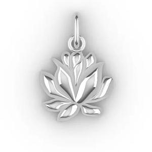Lotus flower pendant