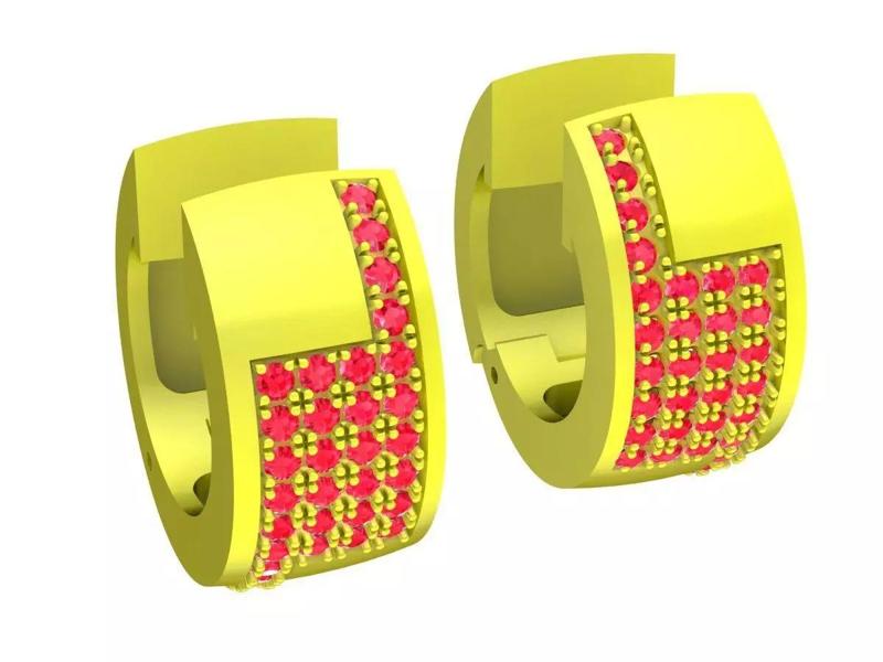 5812 vietnamese diamond earrings