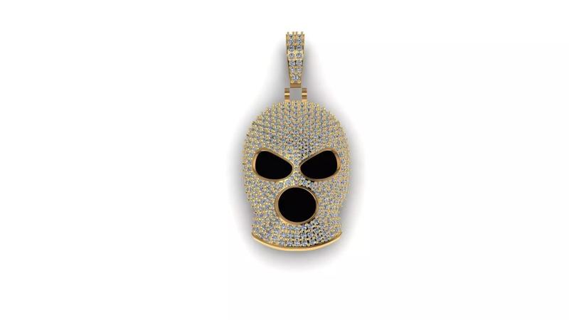 SKI MASK GOON NECKLACE