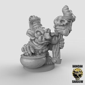 15mm Goblin Shaman (Pre Supported)