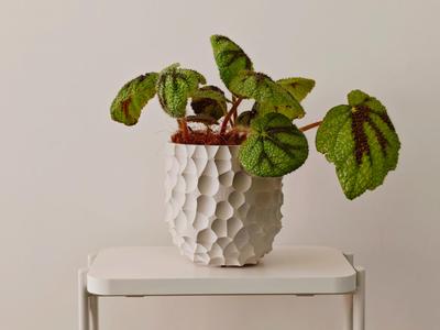 Light Luxury Textured Natural Pattern Flower Pot