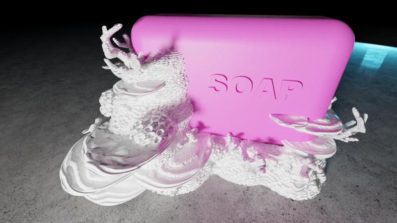 Soap dish inspired by coral reefs - a touch of sea magic in your bathroom