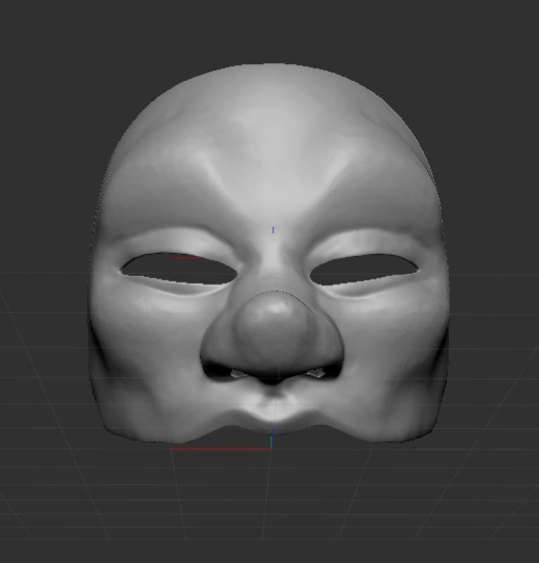 Commedia style mask - 7 Deadly Sins Pride