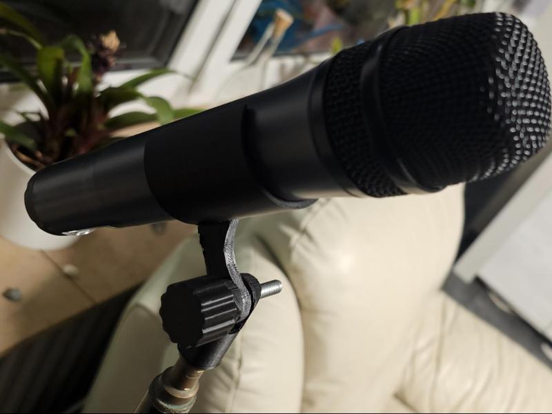 Mikrofonhalter für 3/8" Stativ (bsp. Sennheiser)