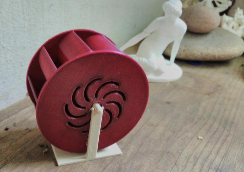 Water Wheel Holders - Wasserrad - Halter