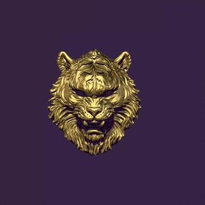 Tiger for jewelry casting