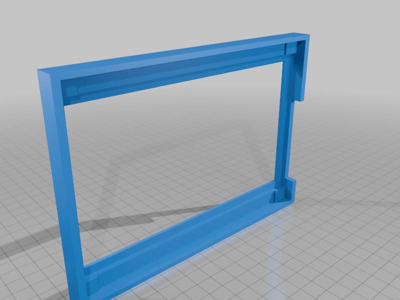 Monitor case for 7" touch screen LCD 