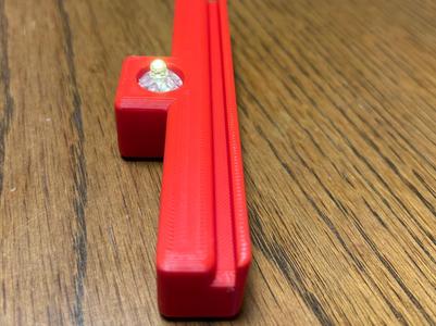 Decoration stand with holder for LED balls, 4mm slot