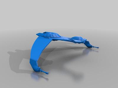 Star Trek Klingon Z'Gavva Class Ship
