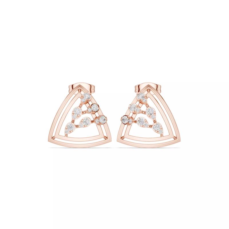 Diamond Studs Earrings 3dm stl renders animation videos details