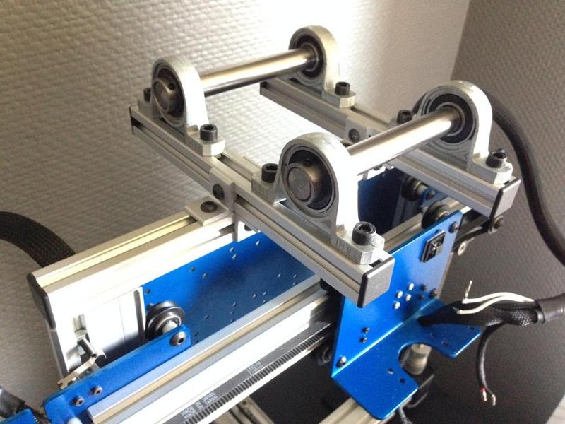 Full metal spool holder for aluminium extrusions - OrdBot