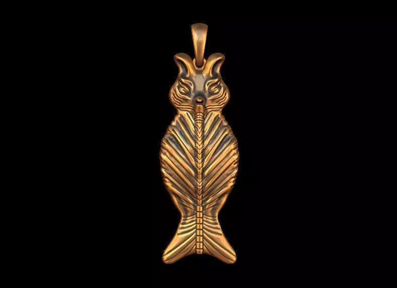 Cute Owl Charm Pendant