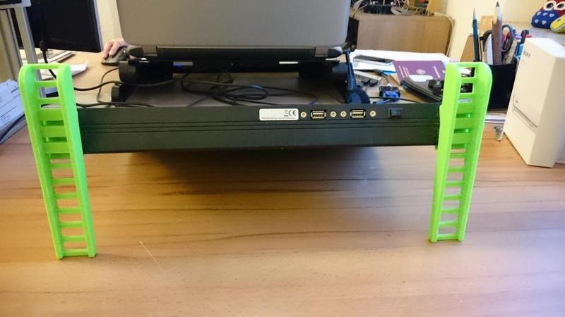 Height adjustment system for Laptop Cooling-Pad (akasa AK-NBC-02B)