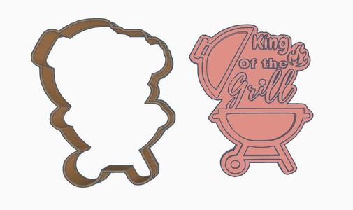 Cookie cutter Grill dad