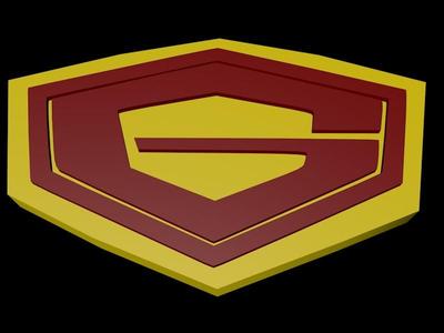 Gatchaman Belt Buckle 5 Inches