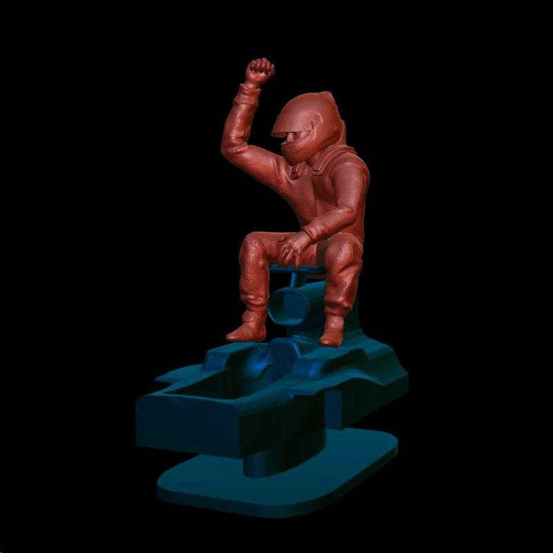 FIGURE F1 WORLD CHAMPION VETTEL BRAZIL 2012